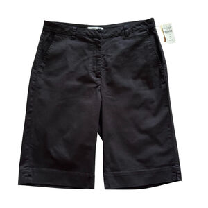 Vintage black Bermuda shorts from Coldwater Creek